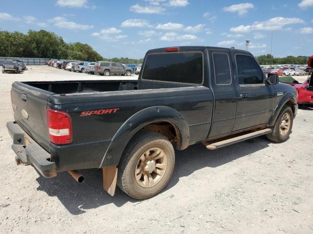 1FTYR14UX8PA38799 - 2008 FORD RANGER SUPER CAB BLACK photo 3