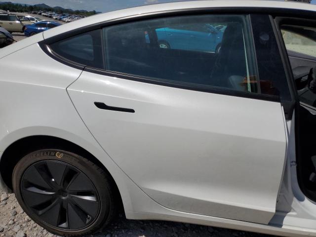 5YJ3E1EA9SF990186 - 2025 TESLA MODEL 3 WHITE photo 10