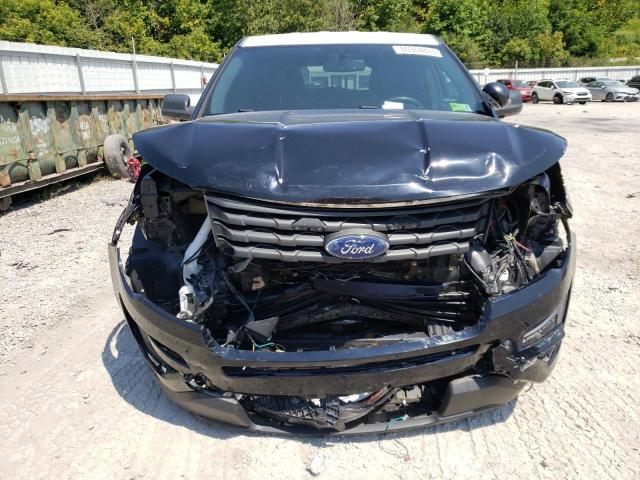 1FM5K8AR0HGD92391 - 2017 FORD EXPLORER POLICE INTERCEPTOR 双色 照片 5