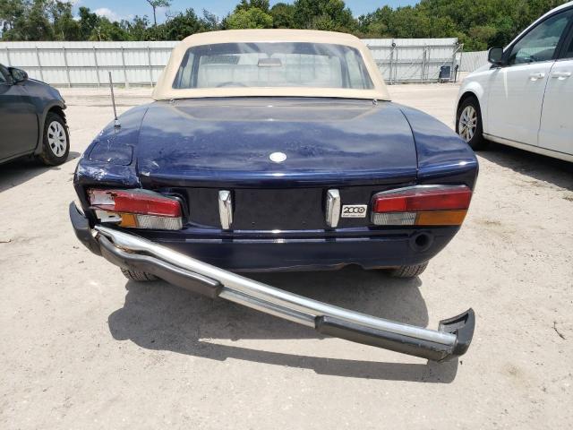 124CS000178799 - 1981 FIAT SPIDER BLUE photo 6