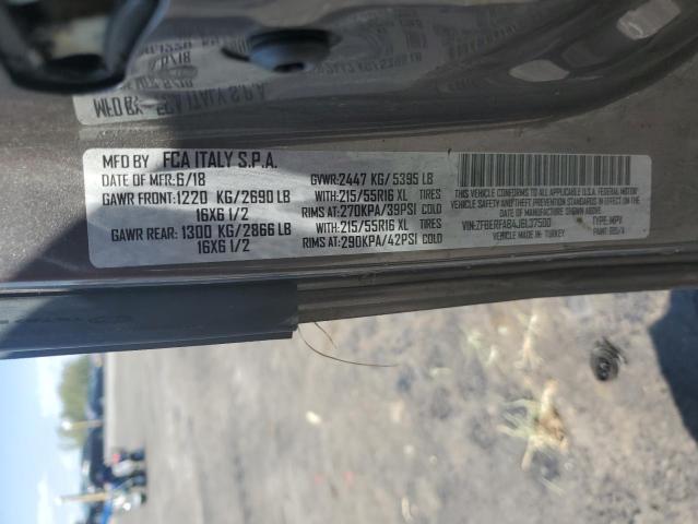 ZFBERFAB4J6L37500 - 2018 RAM PROMASTER ნაცრისფერი ფოტო 13