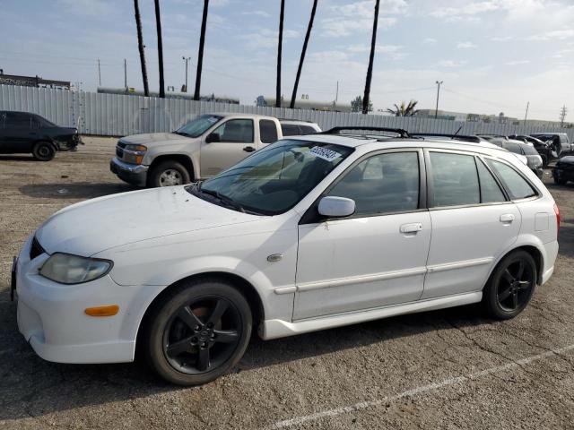 JM1BJ246531218143 - 2003 MAZDA PROTEGE PR5 WHITE photo 1