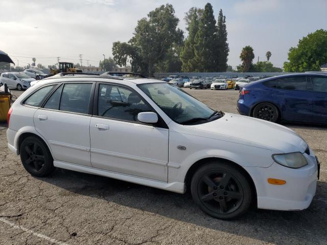 JM1BJ246531218143 - 2003 MAZDA PROTEGE PR5 WHITE photo 4