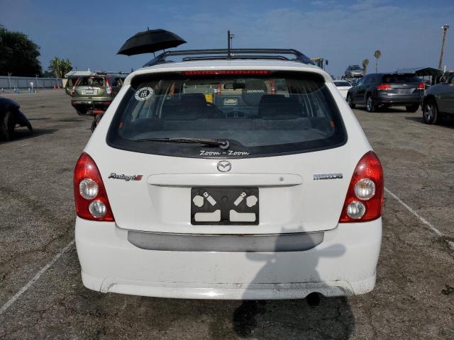 JM1BJ246531218143 - 2003 MAZDA PROTEGE PR5 WHITE photo 6