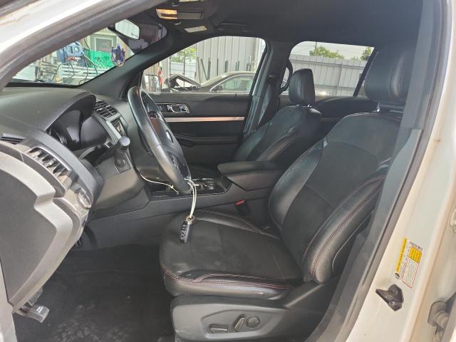 1FM5K8D8XKGA71159 - 2019 FORD EXPLORER XLT Weiß Foto 7