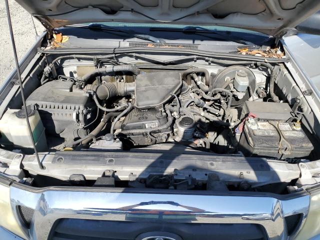 5TETX22N47Z409870 - 2007 TOYOTA TACOMA ACCESS CAB SILVER photo 11