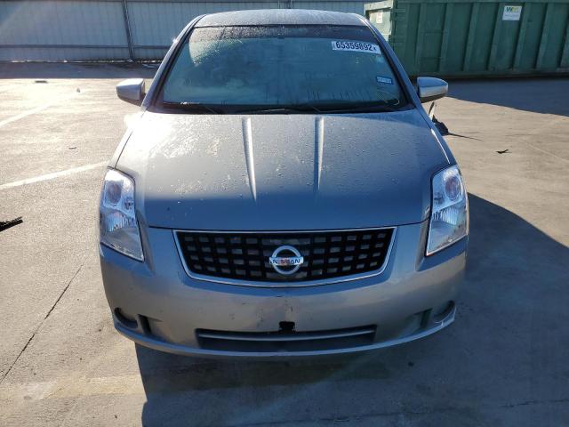 3N1AB61EX8L623185 - 2008 NISSAN SENTRA 2.0 SILVER photo 5