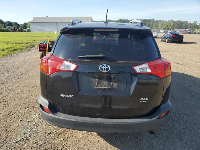 2T3RFREVXFW328898 - 2015 TOYOTA RAV4 XLE BLACK photo 6
