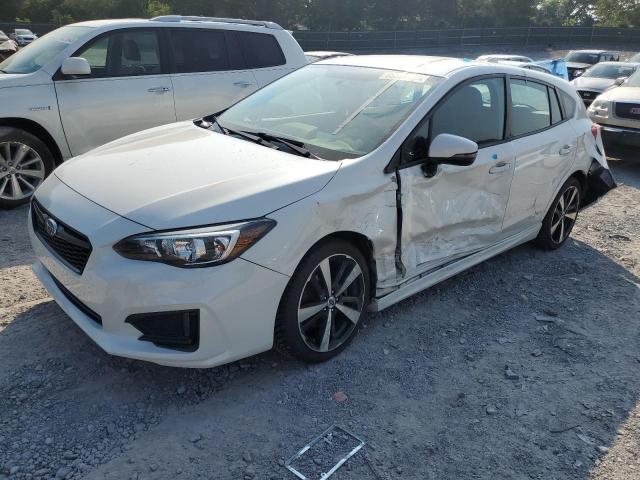 4S3GTAK65H3754955 - 2017 SUBARU IMPREZA SPORT WHITE photo 1