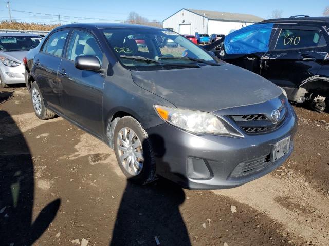 2T1BU4EEXCC900147 - 2012 TOYOTA COROLLA BASE GRAY photo 1