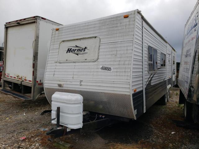 4YDT33F2177200513 - 2007 KEYSTONE HORNET WHITE photo 2