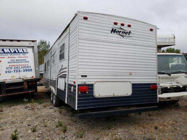 4YDT33F2177200513 - 2007 KEYSTONE HORNET WHITE photo 3