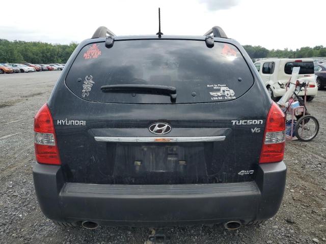 KM8JN72DX9U986394 - 2009 HYUNDAI TUCSON SE BLACK photo 6