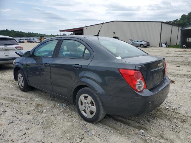 1G1JA5SH1E4181751 - 2014 CHEVROLET SONIC LS BLACK photo 2