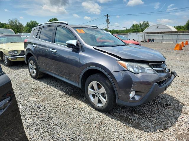 2T3RFREV3FW344165 - 2015 TOYOTA RAV4 XLE GRAY photo 4