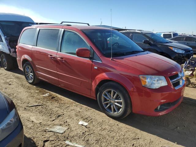 2C4RDGCG2ER466250 - 2014 DODGE GRAND CARA SXT RED photo 4