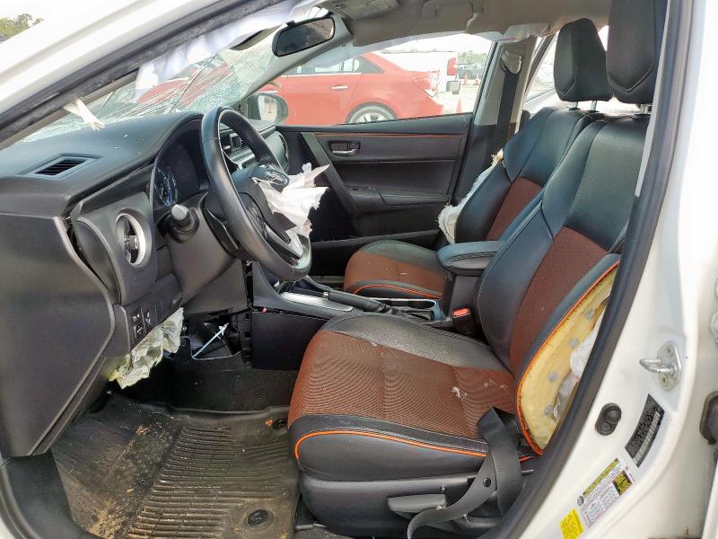 2T1BURHE0JC053211 - 2018 TOYOTA COROLLA L Blanc photo 7