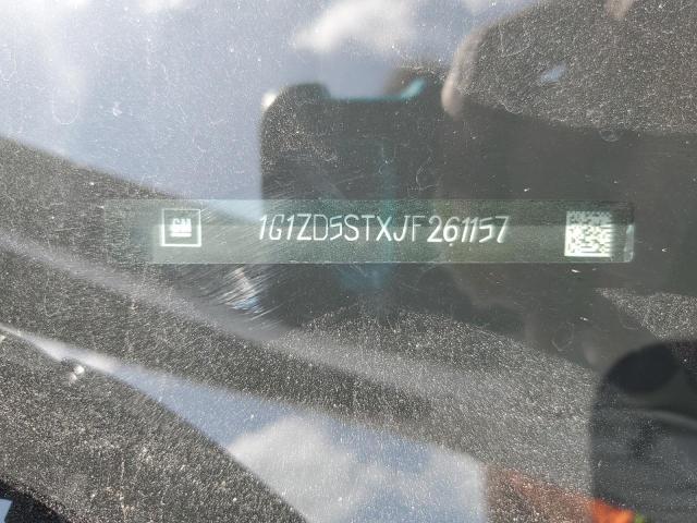 1G1ZD5STXJF261157 - 2018 CHEVROLET MALIBU LT Ağ foto 12