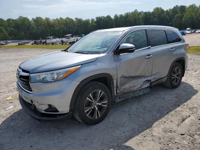 5TDJKRFH7GS340480 - 2016 TOYOTA HIGHLANDER XLE Silber Foto 1