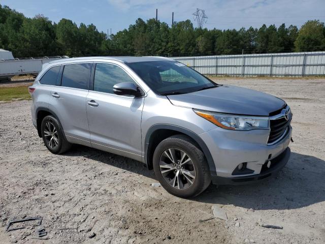 5TDJKRFH7GS340480 - 2016 TOYOTA HIGHLANDER XLE Silber Foto 4