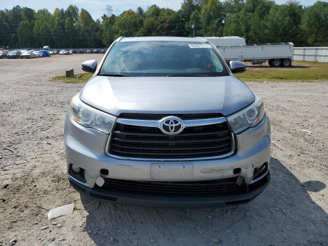 5TDJKRFH7GS340480 - 2016 TOYOTA HIGHLANDER XLE Silber Foto 5