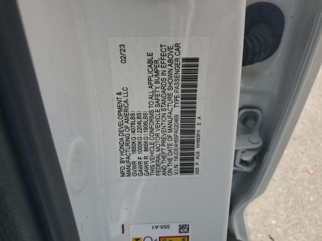 19UDE4H66PA020469 - 2023 ACURA INTEGRA A-SPEC TECH WHITE photo 12