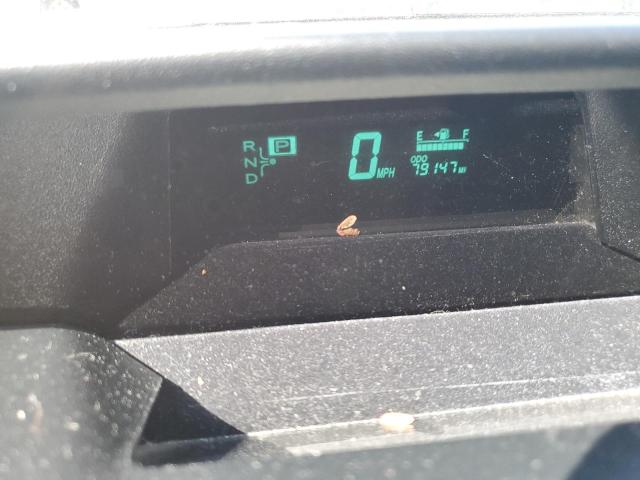 JTDKB20U987817519 - 2008 TOYOTA PRIUS SILVER photo 9