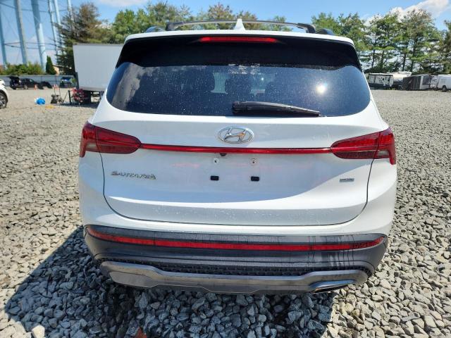 5NMS6DAJ9NH382350 - 2022 HYUNDAI SANTA FE SEL WHITE photo 6