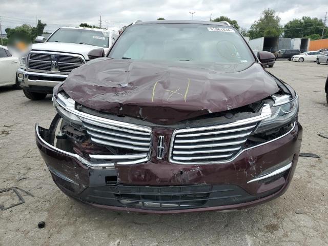 5LMCJ3C90GUJ31768 - 2016 LINCOLN MKC RESERVE MAROON photo 5