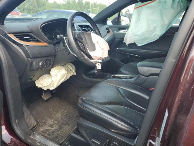 5LMCJ3C90GUJ31768 - 2016 LINCOLN MKC RESERVE MAROON photo 7