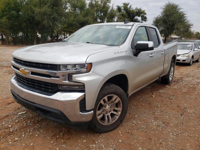 1GCRYDED4LZ170235 - 2020 CHEVROLET SILVERADO K1500 LT SILVER photo 2