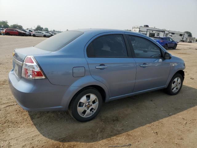 KL1TD56677B058297 - 2007 CHEVROLET AVEO BASE BLUE photo 3