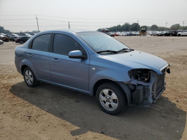 KL1TD56677B058297 - 2007 CHEVROLET AVEO BASE BLUE photo 4