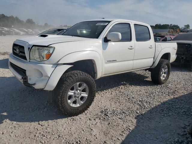 5TEJU62N56Z186308 - 2006 TOYOTA TACOMA DOUBLE CAB PRERUNNER WHITE photo 1