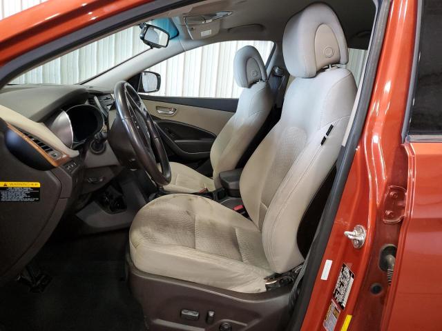 5XYZUDLA5DG029825 - 2013 HYUNDAI SANTA FE S ORANGE photo 7