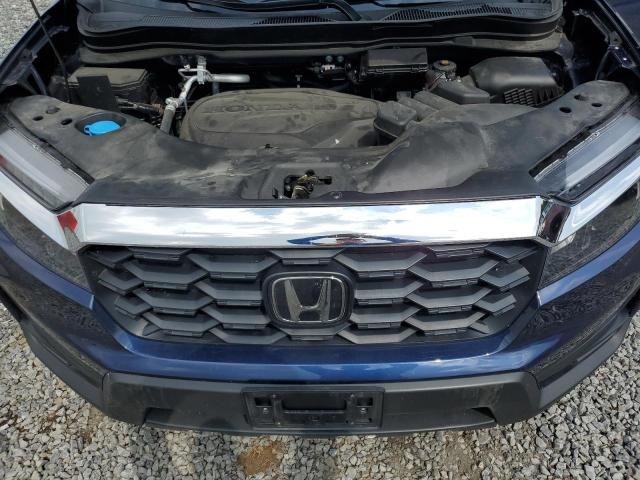 5FNYF8H58SB019626 - 2025 HONDA PASSPORT EXL 蓝色 照片 12