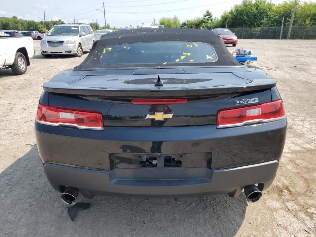 2G1FB3D39E9258873 - 2014 CHEVROLET CAMARO LT BLACK photo 6