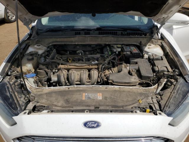 1FA6P0H73F5128466 - 2015 FORD FUSION SE WHITE photo 11