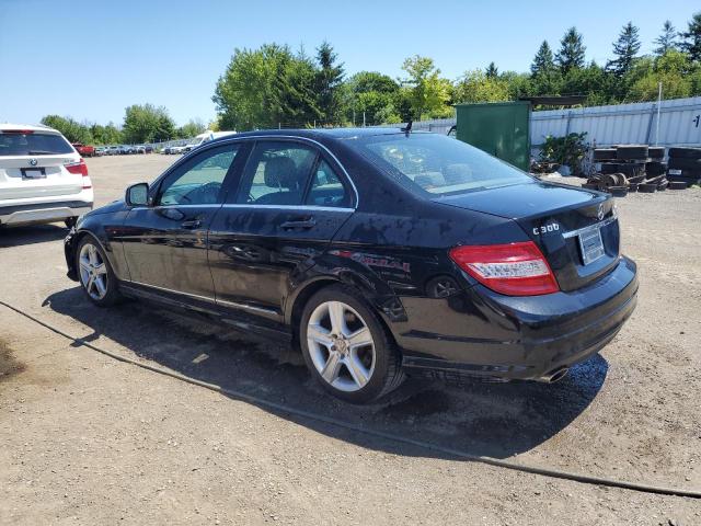 WDDGF81X28F165909 - 2008 MERCEDES-BENZ C 300 4MATIC BLACK photo 2
