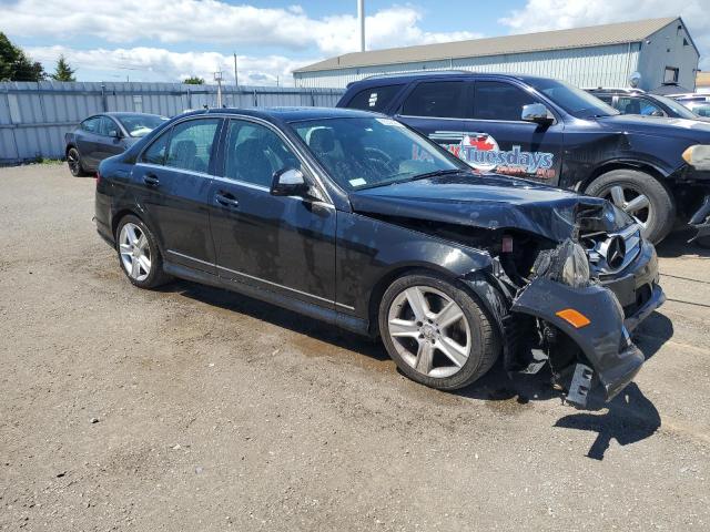 WDDGF81X28F165909 - 2008 MERCEDES-BENZ C 300 4MATIC BLACK photo 4