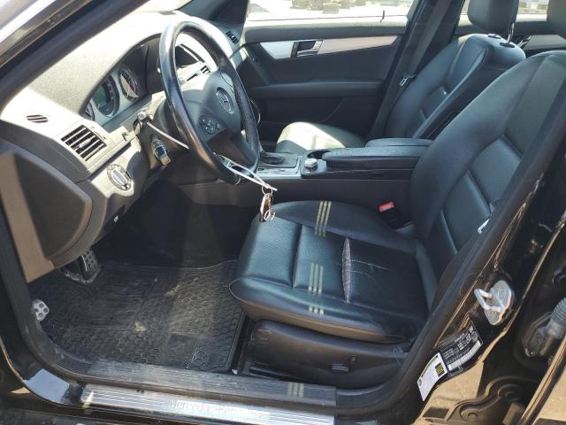 WDDGF81X28F165909 - 2008 MERCEDES-BENZ C 300 4MATIC BLACK photo 7