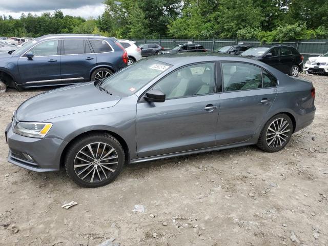 3VWD17AJXGM419377 - 2016 VOLKSWAGEN JETTA SPORT GRAY photo 1