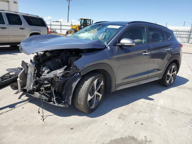 KM8J3CA26JU749565 - 2018 HYUNDAI TUCSON VALUE GRAY photo 1