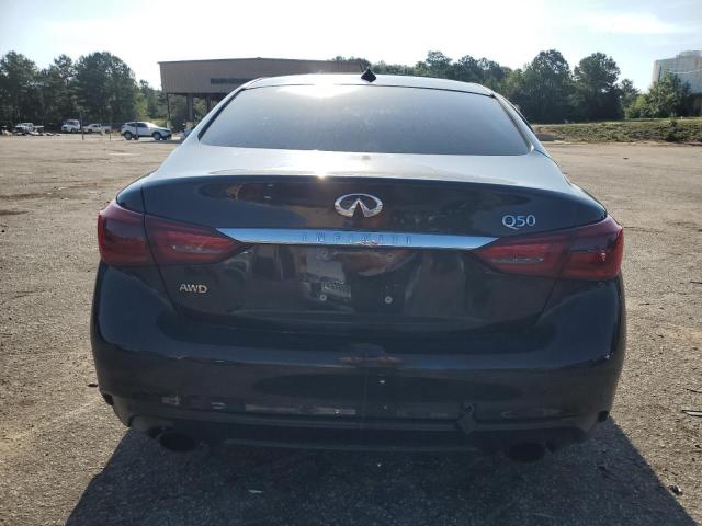 JN1EV7AR4KM552967 - 2019 INFINITI Q50 LUXE BLACK photo 6