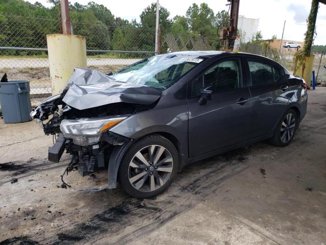 3N1CN8FV5LL824070 - 2020 NISSAN VERSA SR CHARCOAL photo 1