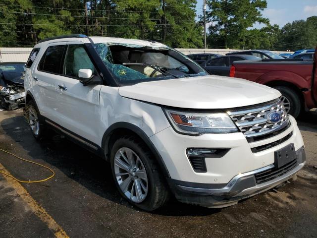 1FM5K8F82KGB17547 - 2019 FORD EXPLORER LIMITED WHITE photo 4