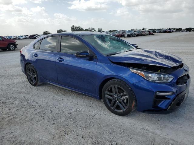 3KPF34AD4LE223227 - 2020 KIA FORTE GT LINE BLUE photo 4