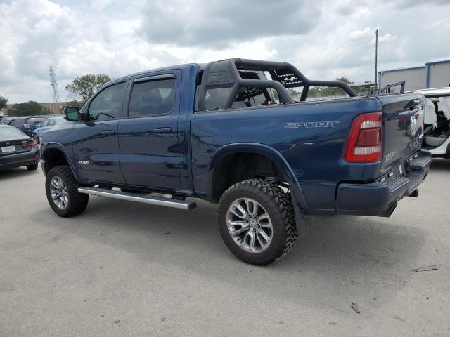 1C6SRFJT4MN778036 - 2021 RAM 1500 LARAMIE BLUE photo 2