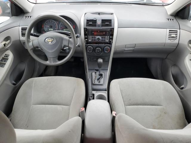 1NXBU40E19Z118124 - 2009 TOYT COROLLA BASE RED photo 8