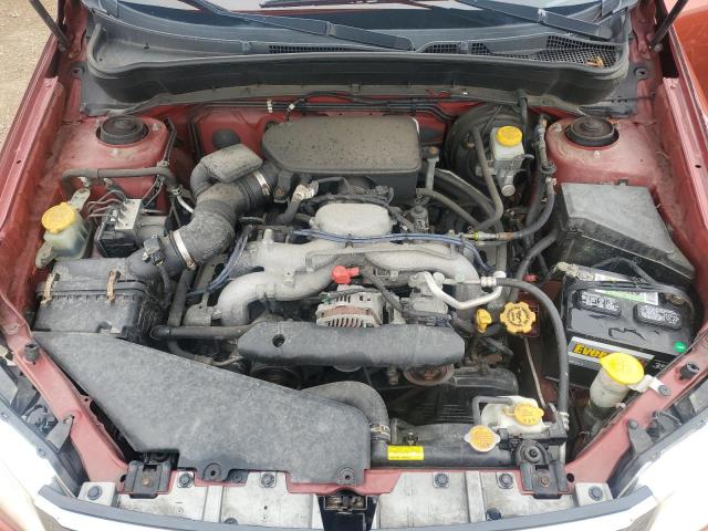 JF2SH6BC1AH781353 - 2010 SUBARU FORESTER XS ORANGE photo 11
